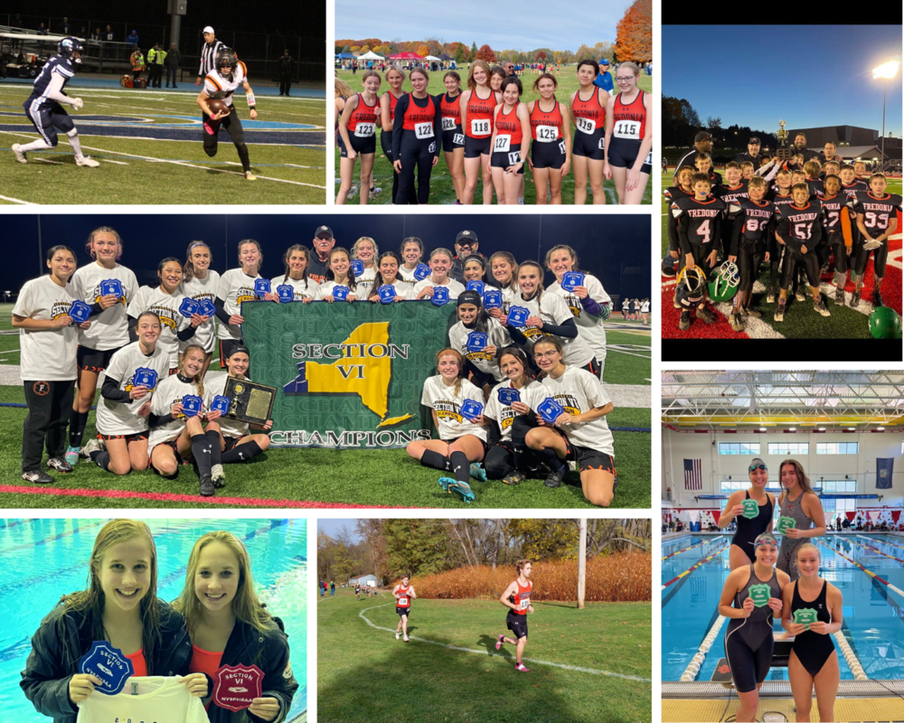 collage of sports photos
